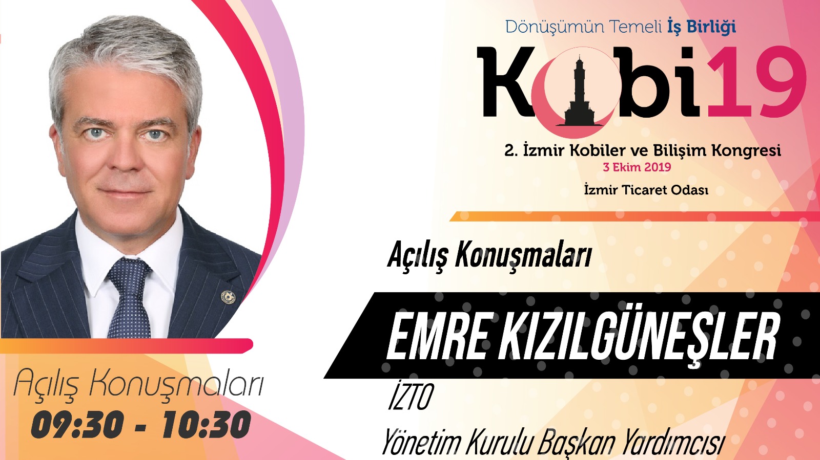 Emre KIZILGÜNEŞLER - 2. İzmir Kobiler ve Bilişim Kongresi 2019