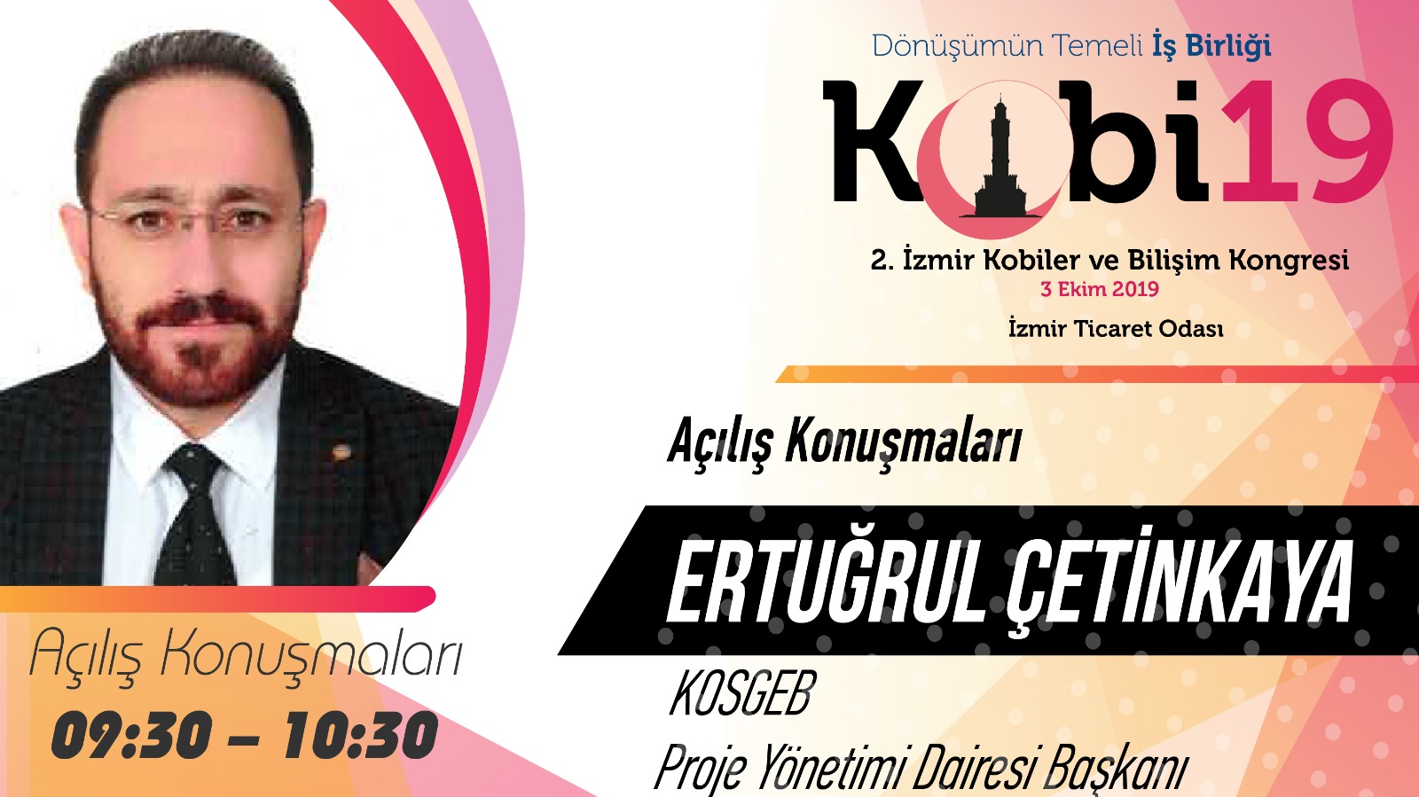 Ertuğrul ÇETİNKAYA - 2. İzmir Kobiler ve Bilişim Kongresi 2019