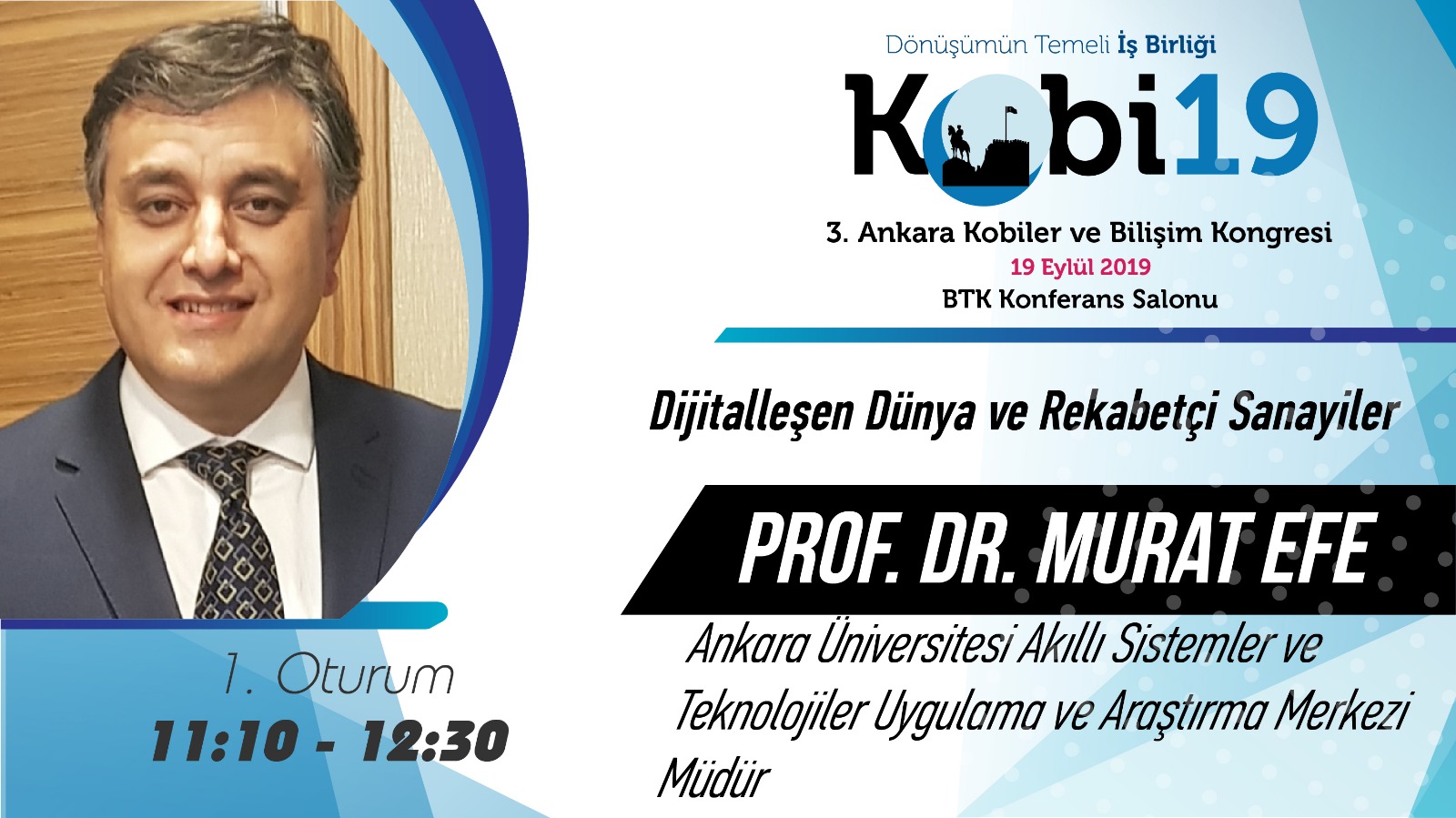 Prof. Dr. Murat Efe - 3. Ankara Kobiler ve Bilişim Konferansı 2019