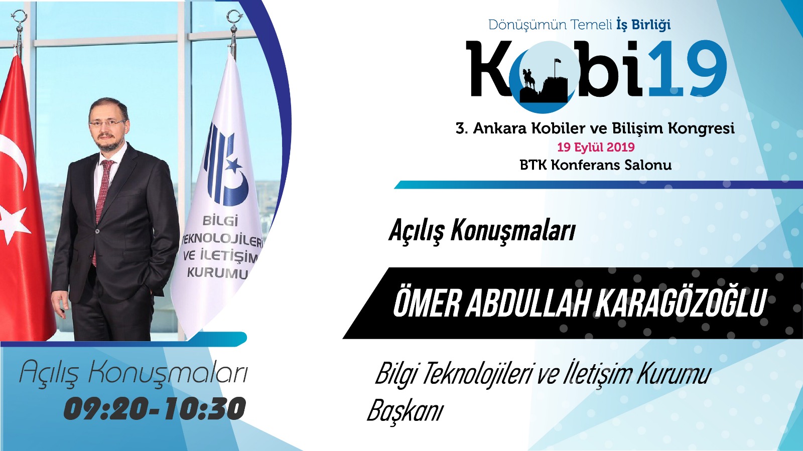 Ömer Abdullah KARAGÖZOĞLU - 3. Ankara Kobiler ve Bilişim Kongresi 2019