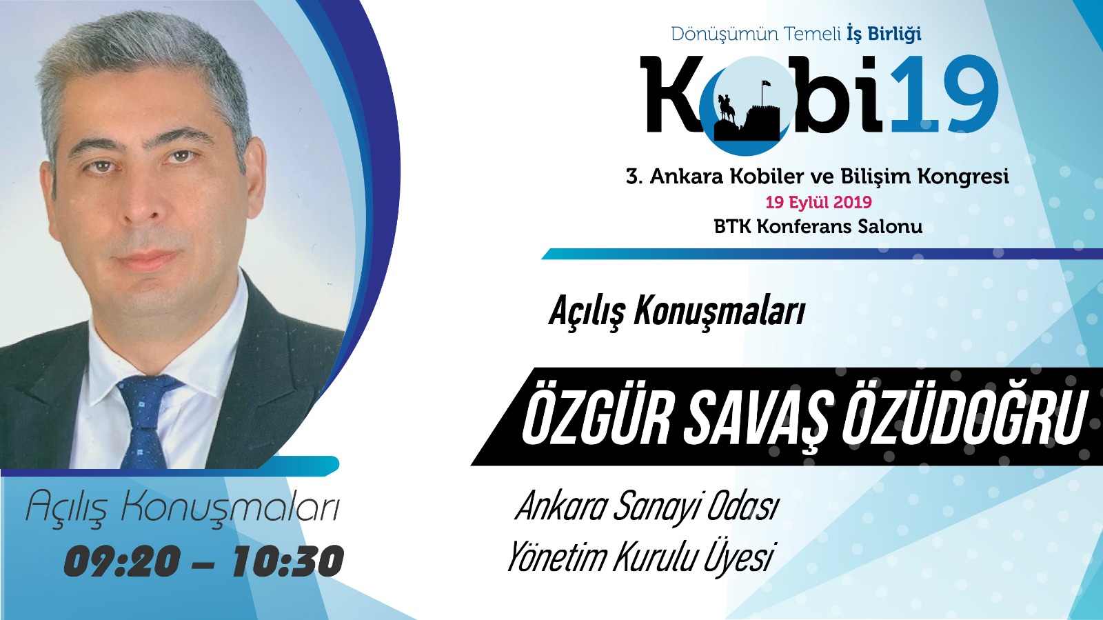 Özgür Savaş Özüdoğru - 3. Ankara Kobiler ve Bilişim Kongresi 2019