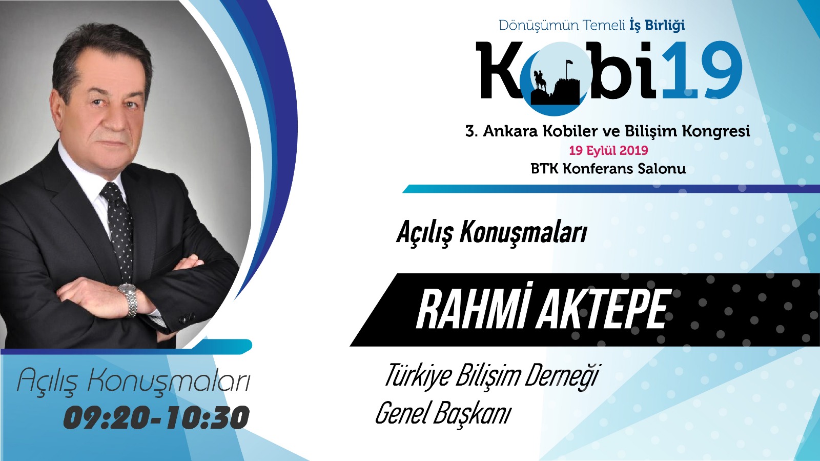 Rahmi AKTEPE - 3. Ankara Kobiler ve Bilişim Kongresi 2019