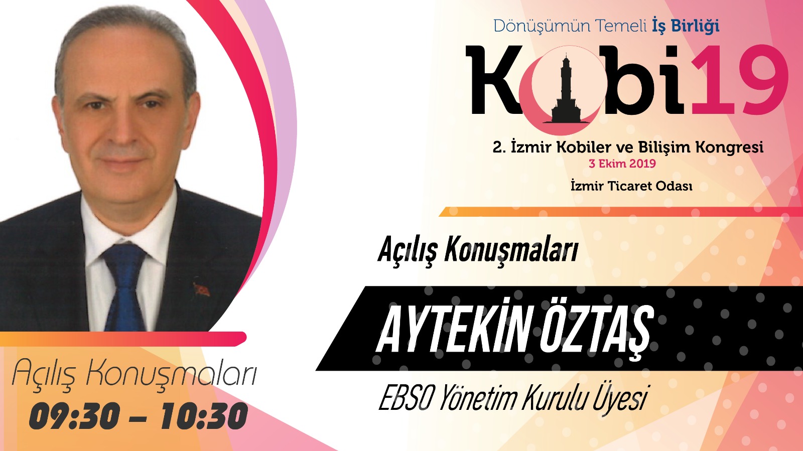 Aytekin ÖZTAŞ - 2. İzmir Kobiler ve Bilişim Kongresi 2019